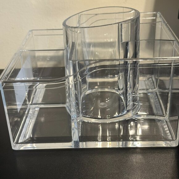 “The Heiress” Multi-Purpose Organizer – Clear Acrylic Storage Bin - Picture 6 of 11